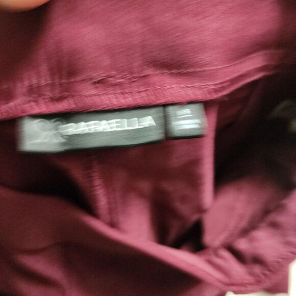 Rafaella Women's Pull-On Belt Loops Functional Pockets Stretch Ankle Pant NWT - Picture 7 of 8